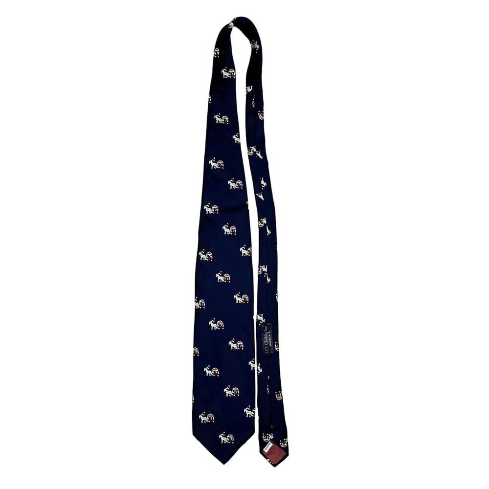VTG Londonaire by beau‎ brummell Carousel Themed Tie